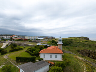 Faro de Punta del Torco de Afuera en Suances, Cantabria