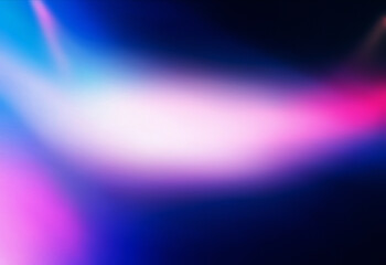 This grainy image features a smooth gradient texture background with blurry transitions of blue, pink, and white colors, creating a soft effect.