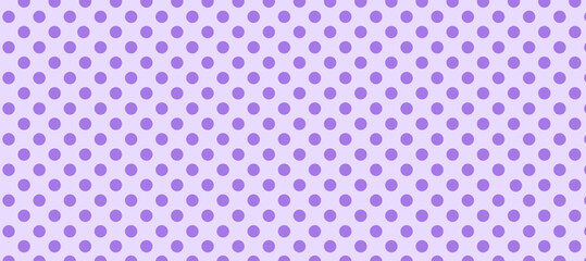 Seamless pattern with purple polka dot