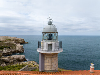 Faro de Punta del Torco de Afuera en Suances, Cantabria
