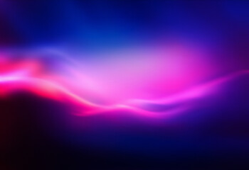 Vibrant pink, purple, and blue hues blend in a grainy texture gradient background. Abstract design with a smooth, flowing feel.