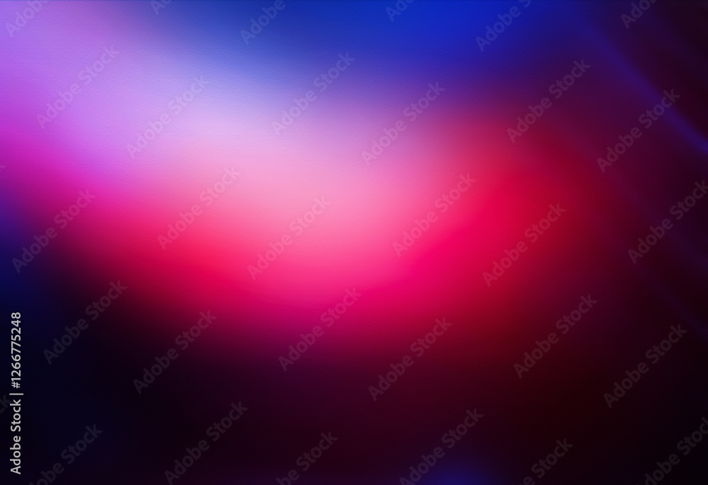 Fototapete grainy texture background with a smooth color gradient transitioning from blue to pink and red hues,
