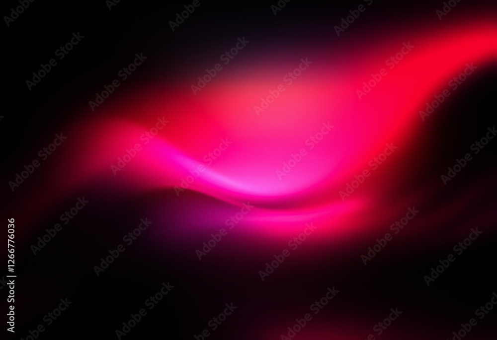 Leinwandbilder Grainy texture background featuring a red and pink gradient.  Abstract and blurry visual creates a soft and vibrant effect.