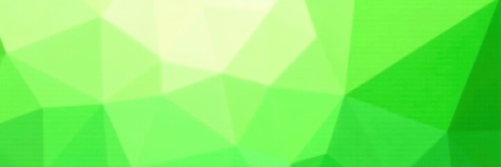 Obraz premium Abstract green geometric shapes, low poly style, surface, art, wallpaper