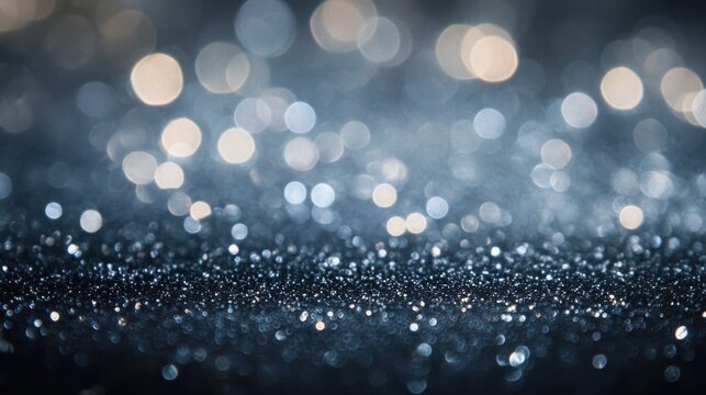 sparkling glitter background blue and silver shimmer texture