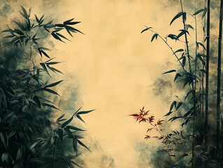 bamboo forest background