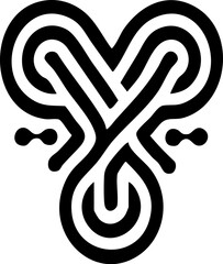 Letter Y Outline Logo