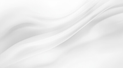 Soft, flowing white fabric creates serene and elegant background, perfect for various design projects. gentle curves and smooth texture evoke sense of calm and simplicity
