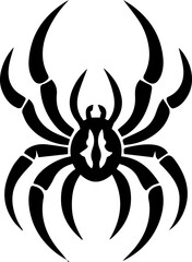 Spider vector simple design