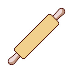 rolling pin icon, rolling pin vector illustration-simple illustration of rolling pin, perfect for rolling pin logos and icons