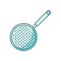 strainer icon, strainer vector illustration-simple illustration of strainer, perfect for strainer logos and icons