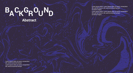 blue abstract horizontal background with colorful waves. Trendy vector illustration in style color.	
