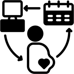 Maternity Leave Icon