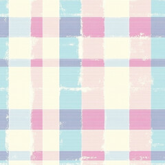 seamless gingham fabric texture in soft pastel colors vintage fabric