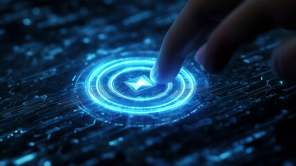 Futuristic Share Button Concept