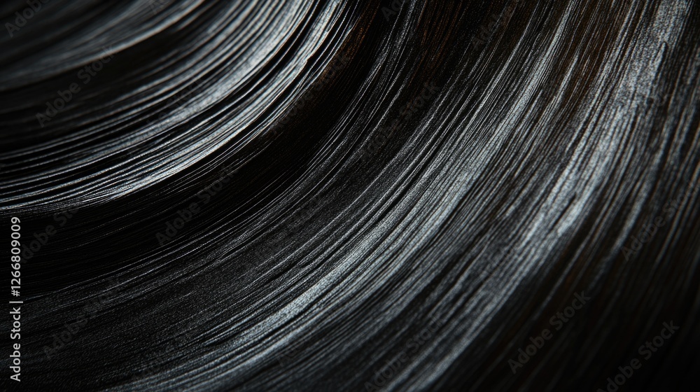 Poster close-up shot of a black and white background with no distractions, perfect for overlaying text or g