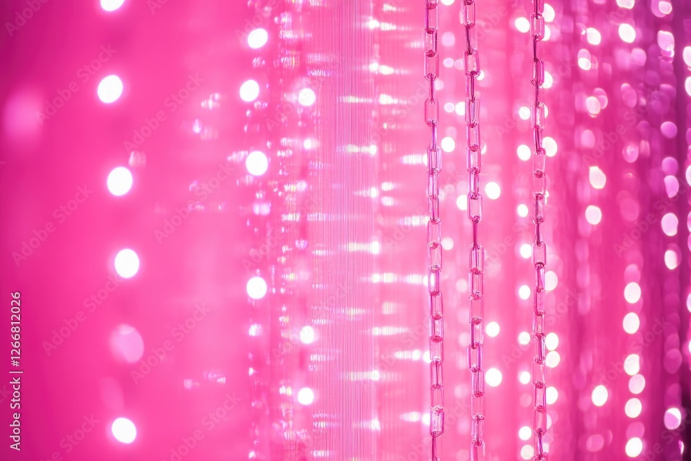 Aufkleber a close-up shot of a string of lights, ideal for use in product photography or as a decorative eleme