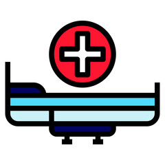 Obraz premium medical bed