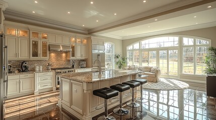 Luxury Kitchen with Breathtaking Views