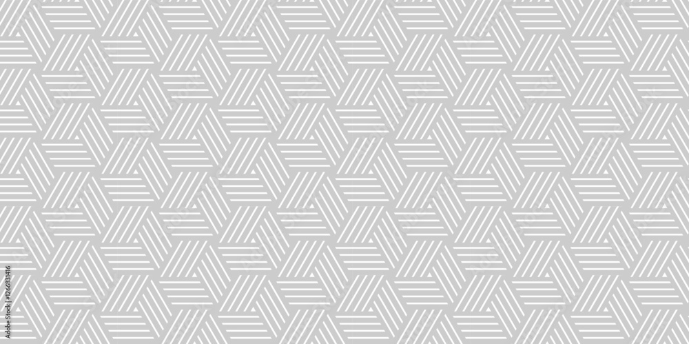 Aufkleber vector geometric diagonal fabric waves seamless line texture. seamless pattern abstract geometric wi
