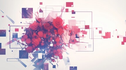 デジタル・ネットワークイメージイラスト10