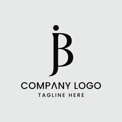 Initial Letter JBLogo Design Outstanding Creative Modern Symbol  Sign