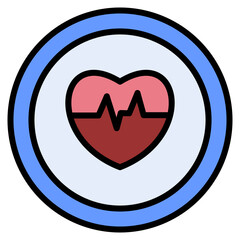 Heart Circle Icon
