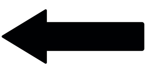large size black long arrow. Straight long arrow icon. black long arrow pointing to right site in isolated background. Bold thine long arrow.