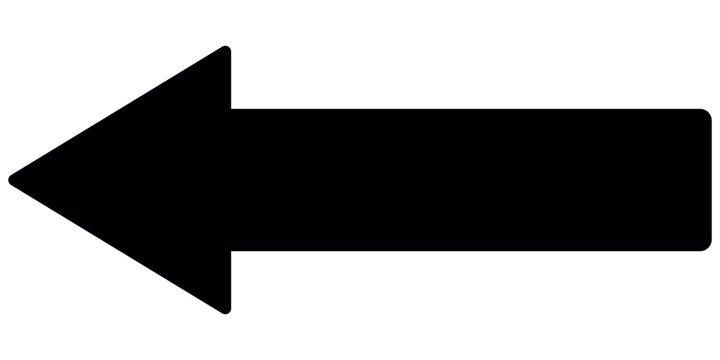 large size black long arrow. Straight long arrow icon. black long arrow pointing to right site in isolated background. Bold thine long arrow.