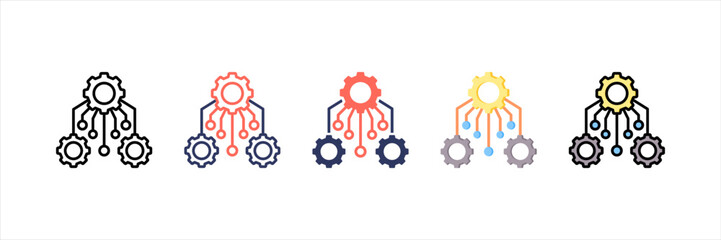 Framework Multistyle Icon Set