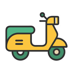 scooter illustration