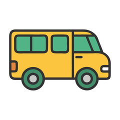 mini van illustration