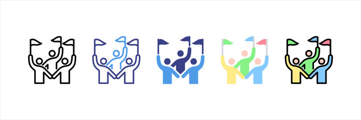 Civil Liberties Multistyle Icon Set