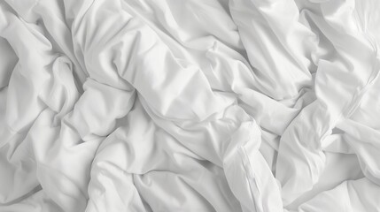 White Fabric Mattress Texture