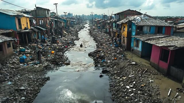 Pollution and Poverty: A Slum's Reality