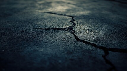 Obraz premium Dark Concrete Texture with Deep Shadows