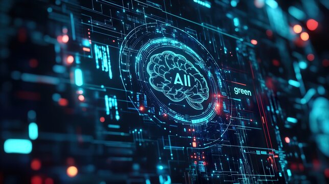 Futuristic High-Tech Background