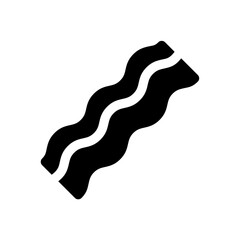 Bacon Icon - Minimalist Simple Icon