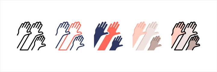 Outreach Multistyle Icon Set