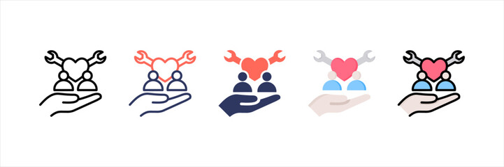 Foster Multistyle Icon Set