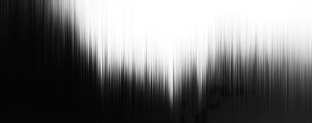 Soft Gradient Lines: Black & White Abstract