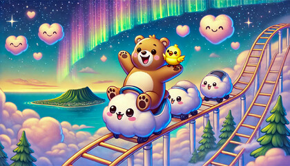 くまとひよこの夢