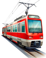 tram in the city of lisbon