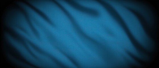 Obraz premium Deep Blue Fabric Drape