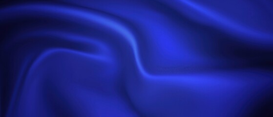 Obraz premium Deep Blue Draped Fabric Texture