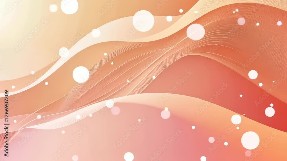 Poster explore vibrant waves of color and light in an abstract journey through artistic expression and flui