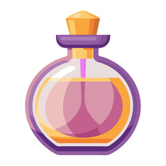 This exquisite perfume bottle features a striking design in soft colors, containing a luxurious fragrance that evokes elegance and sophistication, perfect for any memorable event or celebration