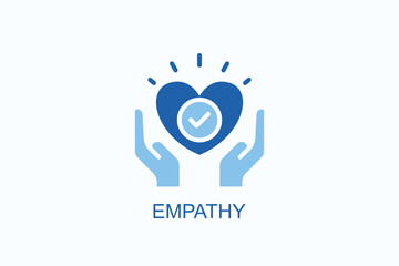 Empathy Icon Or Logo Isolated Illustration