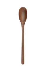 Wooden Spoon on White on white background