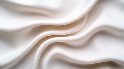 Obraz premium Silky Smooth Texture Abstract Fabric Background Luxurious Elegance Delicate Folds and Drapes Gentle Movement